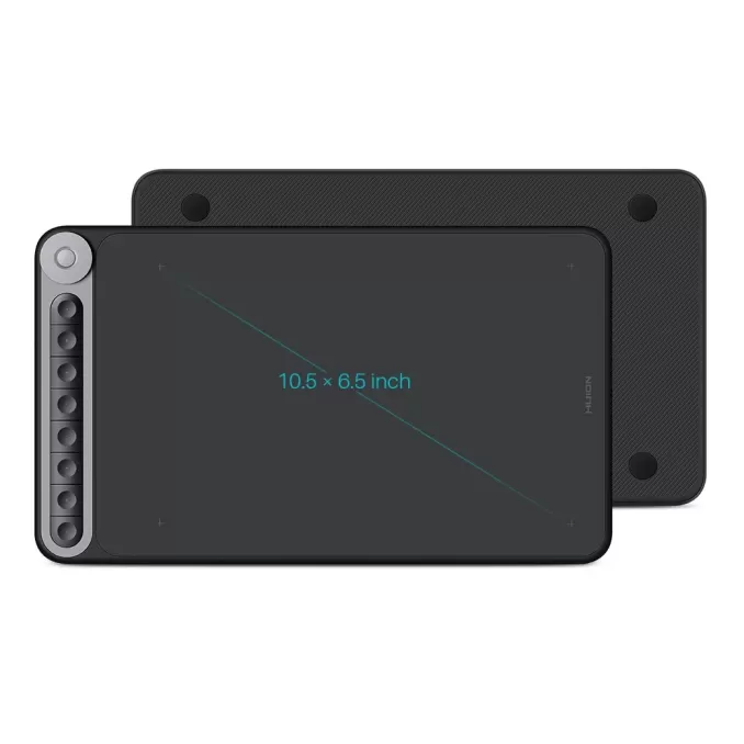 Graphics Tablet HUION Inspiroy Dial Q620M Wireless Drawing Tablet Q620M Color:black Graphics Tablet HUION Inspiroy Dial Q620M Wireless Drawing Tablet Q620M Color:black