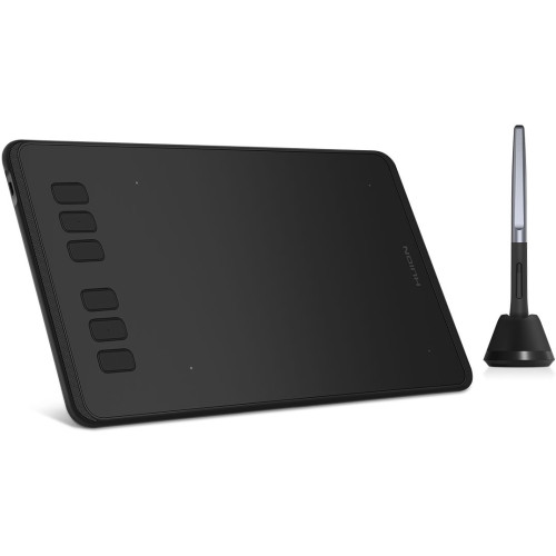 Graphics Tablet HUION Inspiroy H640P Drawing Tablet H640P Color:black