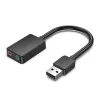 כרטיס קול חיצוני Vention USB-A to 3.5" Headphones + Mic Adapter CDYB0