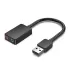 כרטיס קול חיצוני Vention USB-A to 3.5" Headphones + Mic Adapter CDYB0