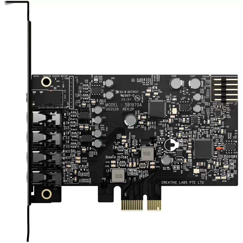 Внутренняя звуковая карта Creative Sound Blaster Audigy Fx PRO 7.1 PCIe SB-AUDIGYFX-PRO Внутренняя звуковая карта Creative Sound Blaster Audigy Fx PRO 7.1 PCIe SB-AUDIGYFX-PRO