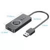 כרטיס קול חיצוני Vention USB-A to 3.5mm x3 1m CDRBF