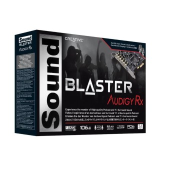Звуковая Карта Creative Sound Blaster Audigy Rx 70SB155000001 Звуковая Карта Creative Sound Blaster Audigy Rx 70SB155000001