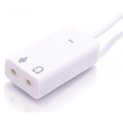 כרטיס קול חיצוני Gold Touch USB2.0 To 7.1 Sound Card Adapter E-SOUND-7.1 צבע לבן.. כרטיס קול חיצוני Gold Touch USB2.0 To 7.1 Sound Card Adapter E-SOUND-7.1 צבע לבן..