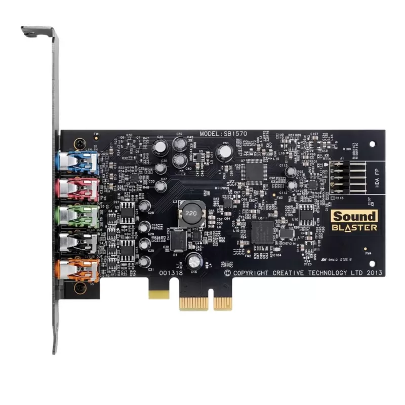 כרטיס קול Creative Sound Blaster Audigy Fx SB-AUDIGY-FX צבע שחור
