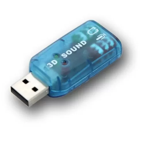 Внешняя Звуковая Карта Gold Touch External Sound Card USB 2.0 E-USB-5.1
