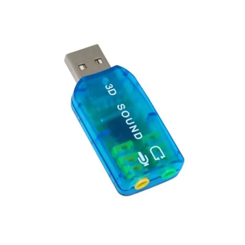 Внешняя Звуковая Карта Gold Touch External Sound Card USB 2.0 E-USB-5.1