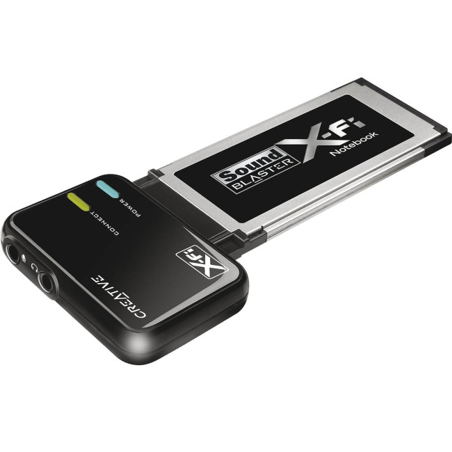 Creative X-Fi NOTEBOOK Express-Card SCXFINB