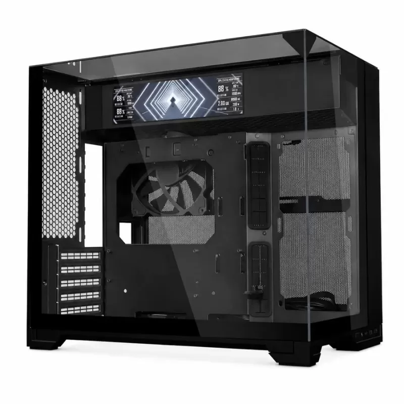 Case LIAN-LI O11 Vision-M Digital black Mini Tower