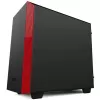 Корпус NZXT H400i black, red