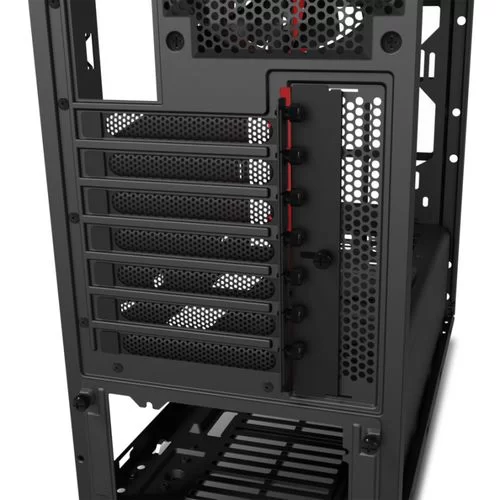 מארז NZXT S340 שחור, אדום