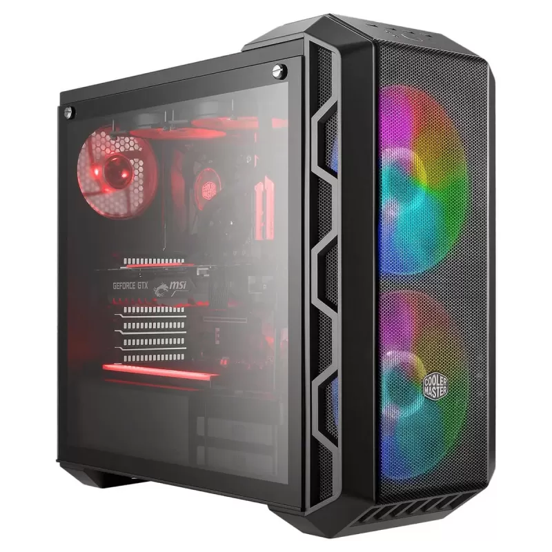 מארז Cooler Master MASTERCASE H500 ARGB Mid Tower צבע שחור