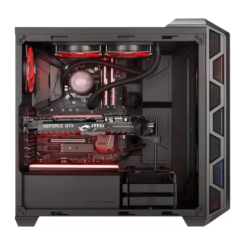 מארז Cooler Master MASTERCASE H500 ARGB Mid Tower צבע שחור