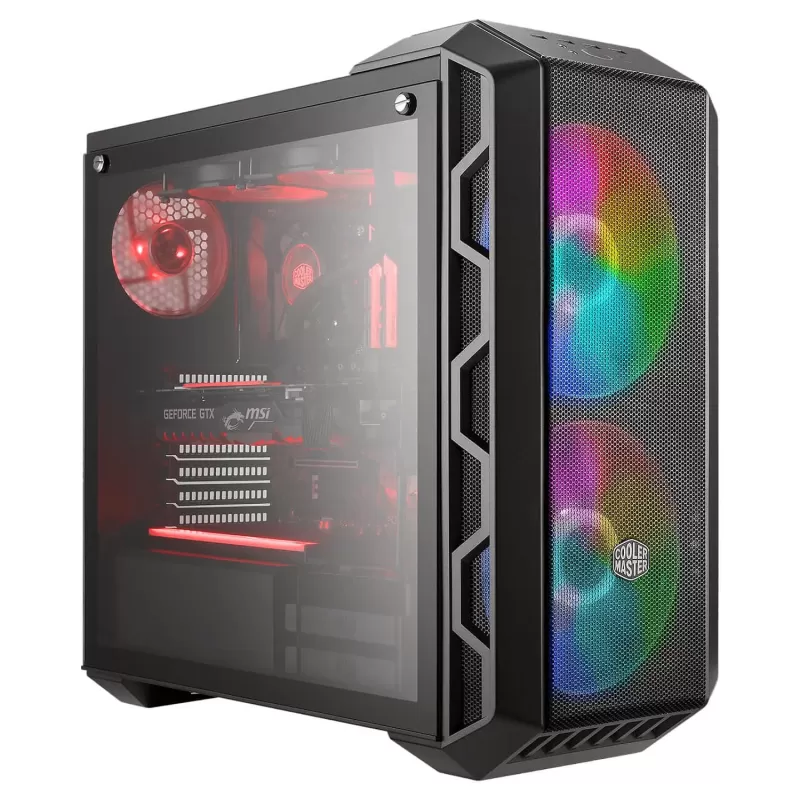 מארז Cooler Master MASTERCASE H500 ARGB Mid Tower צבע שחור