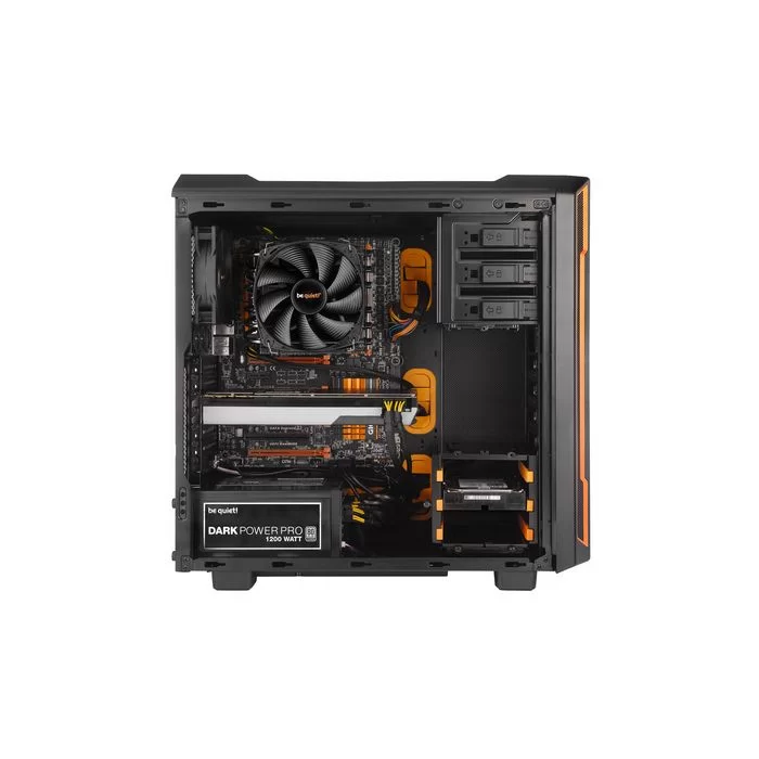 Case be quiet! Silent Base 600 Window orange