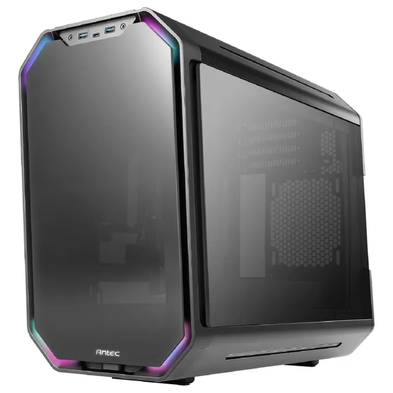 Корпус Antec Dark Cube Mini Tower Цвет:чёрный Корпус Antec Dark Cube Mini Tower Цвет:чёрный