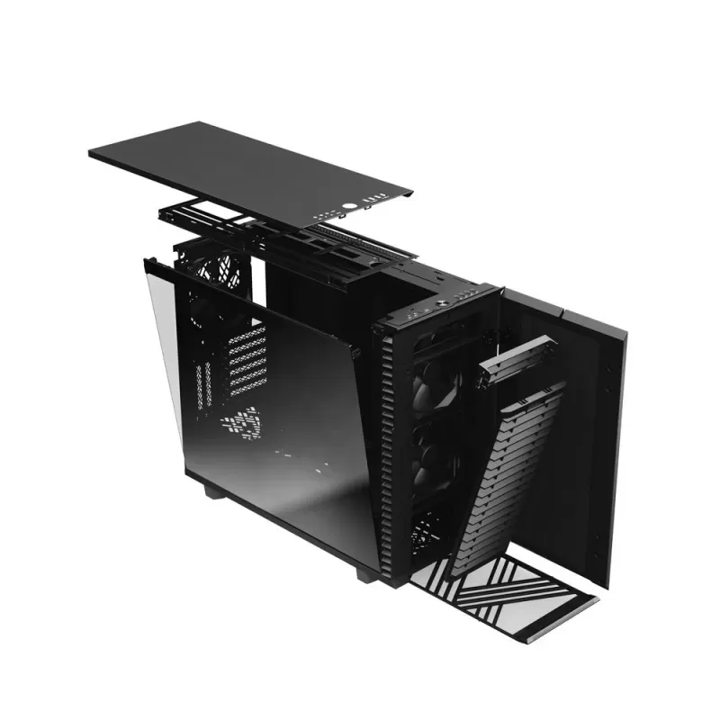 Case Fractal Design Define 7 Tempered Glass black Mid Tower