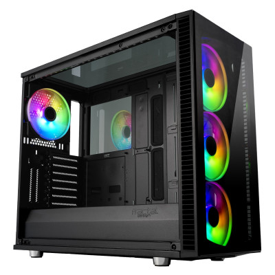 מארז Fractal Design Define S2 Vision RGB צבע שחור מארז Fractal Design Define S2 Vision RGB צבע שחור