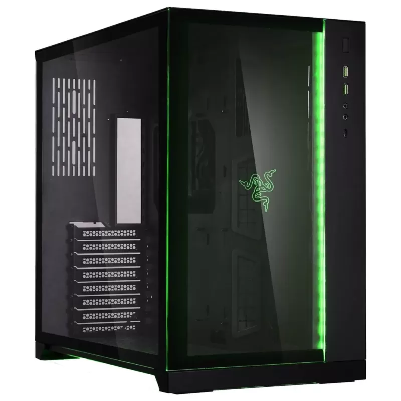 מארז LIAN-LI PC-O11 Dynamic Designed by Razer Tower Chassis צבע שחור