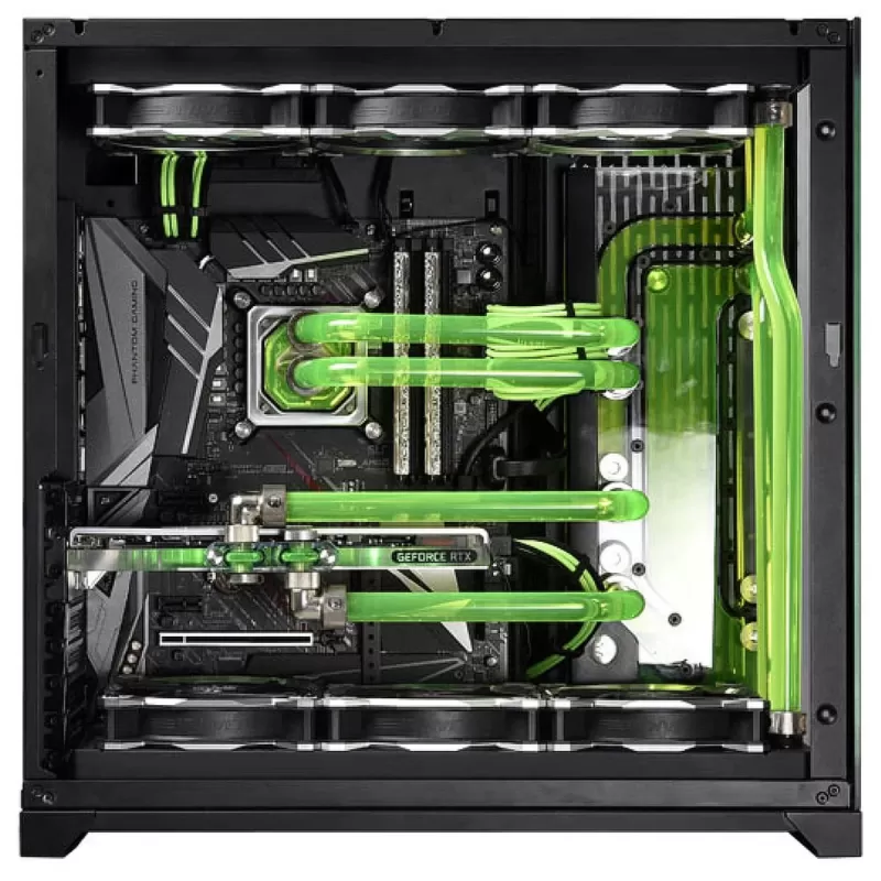 מארז LIAN-LI PC-O11 Dynamic Designed by Razer Tower Chassis צבע שחור