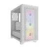 מארז Corsair 3000D RGB AIRFLOW - לבן Mid-Tower