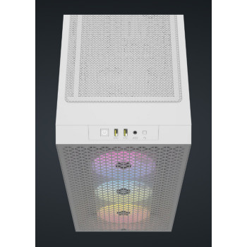 מארז Corsair 3000D RGB AIRFLOW - לבן Mid-Tower מארז Corsair 3000D RGB AIRFLOW - לבן Mid-Tower