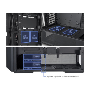 מארז LIAN-LI LANCOOL 216 RGB Mid Tower צבע שחור מארז LIAN-LI LANCOOL 216 RGB Mid Tower צבע שחור