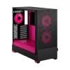 Case Fractal Design Pop Air RGB Magenta Core TG Clear Tint ATX Color:plack, pink Case Fractal Design Pop Air RGB Magenta Core TG Clear Tint ATX Color:plack, pink