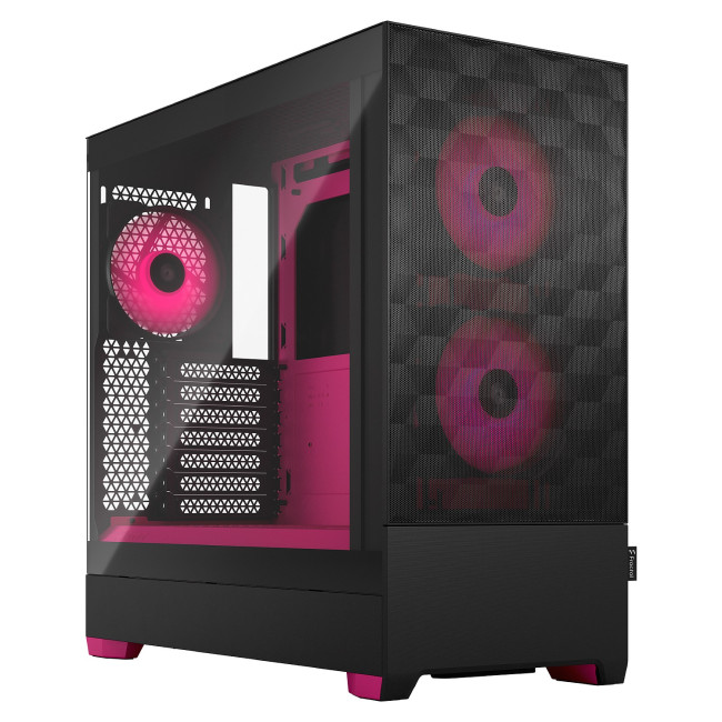 Корпус Fractal Design Pop Air RGB Magenta Core TG Clear Tint ATX Цвет:черный,