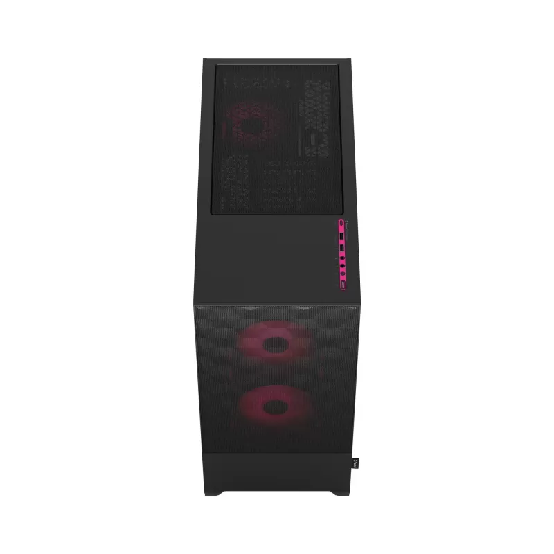Case Fractal Design Pop Air RGB Magenta Core TG Clear Tint ATX Color:plack, pink Case Fractal Design Pop Air RGB Magenta Core TG Clear Tint ATX Color:plack, pink