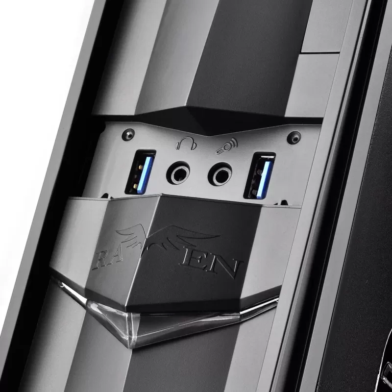 Case SilverStone Raven RVZ02 black Case SFF
