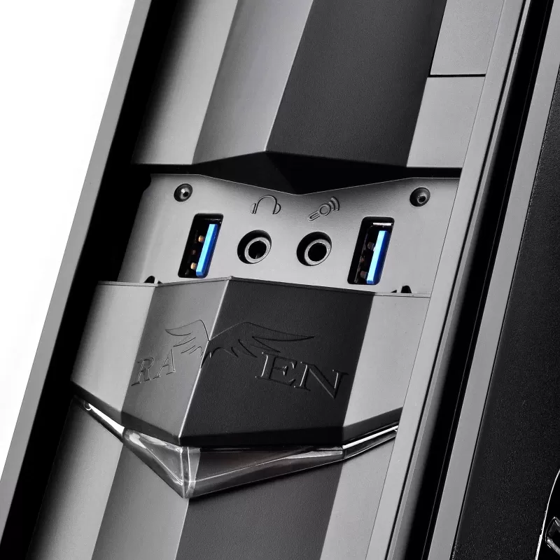 Case SilverStone Raven RVZ02 black Case SFF