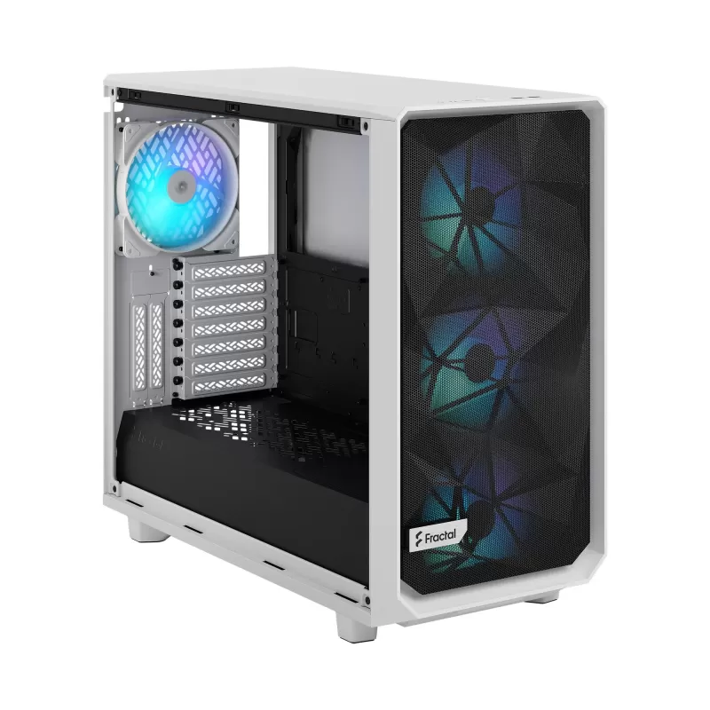 Case Fractal Design Meshify 2 RGB white TG Clear tint Full Tower