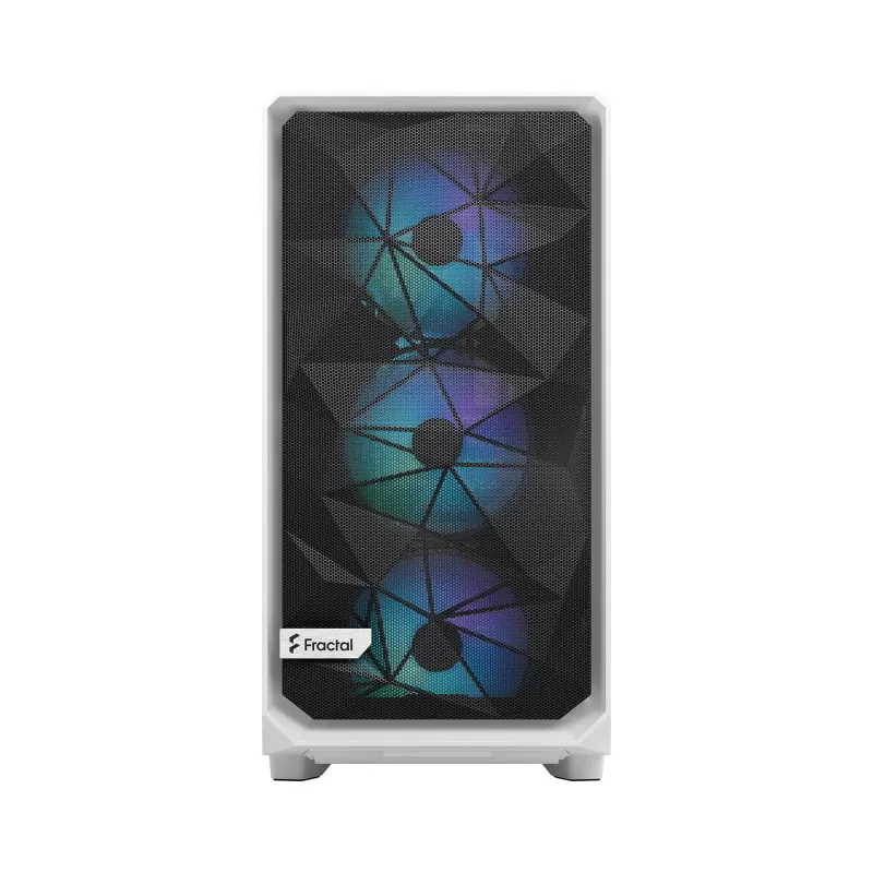 Case Fractal Design Meshify 2 RGB white TG Clear tint Full Tower