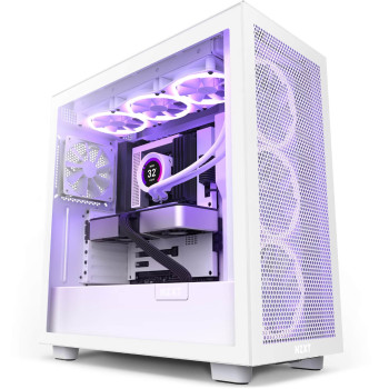 Case NZXT H7 Flow white ATX