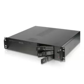 מארז תעשייתי iStarUSA 2U קומפקטי Rackmount ללוחות MicroATX כולל Hot Swap 2U צבע שחור מארז תעשייתי iStarUSA 2U קומפקטי Rackmount ללוחות MicroATX כולל Hot Swap 2U צבע שחור