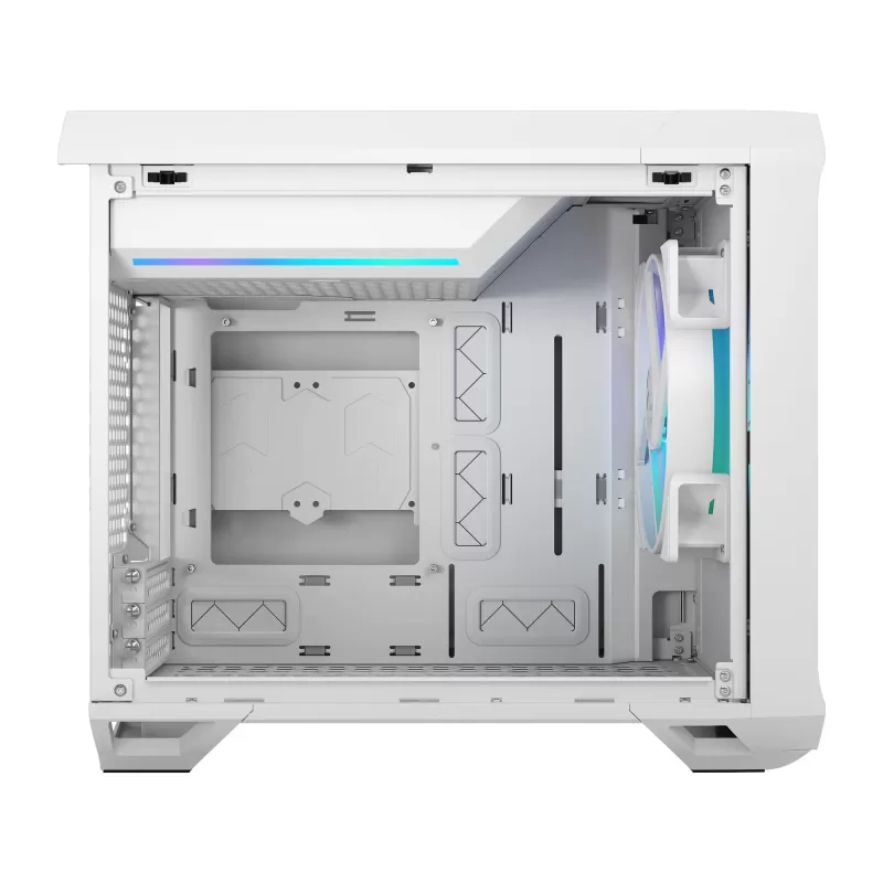 Case Fractal Design Torrent Nano RGB white TG clear tint Micro ATX