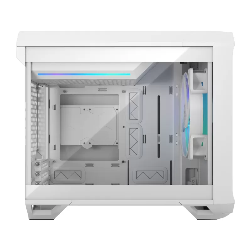 Case Fractal Design Torrent Nano RGB white TG clear tint Micro ATX