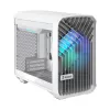 Case Fractal Design Torrent Nano RGB white TG clear tint Micro ATX