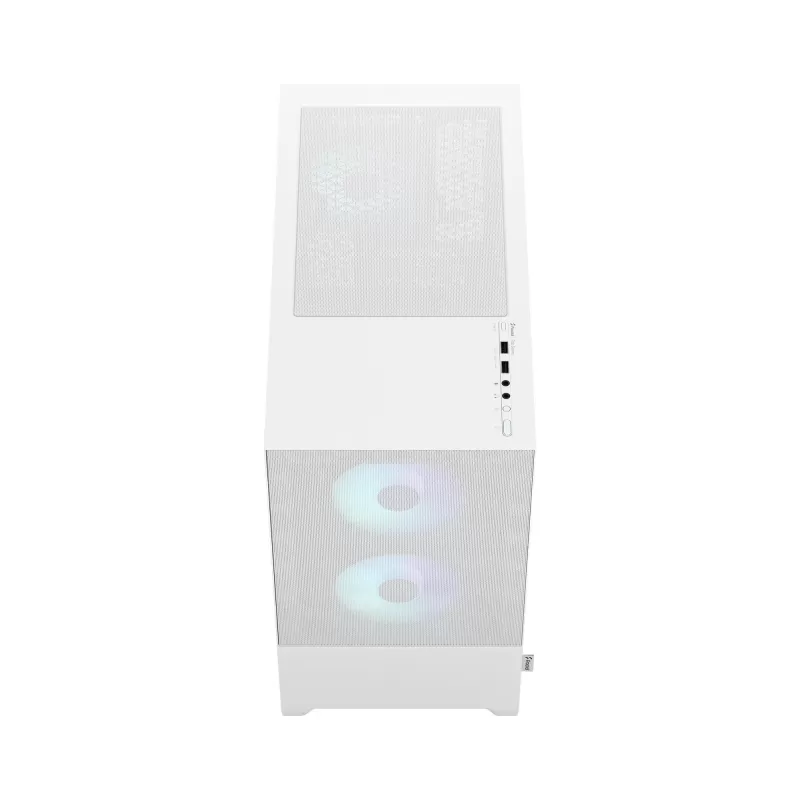 Корпус Fractal Design Pop Mini Air RGB white TG Clear Tint Micro ATX
