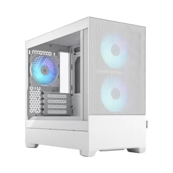 Корпус Fractal Design Pop Mini Air RGB white TG Clear Tint Micro ATX