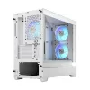 Корпус Fractal Design Pop Mini Air RGB white TG Clear Tint Micro ATX