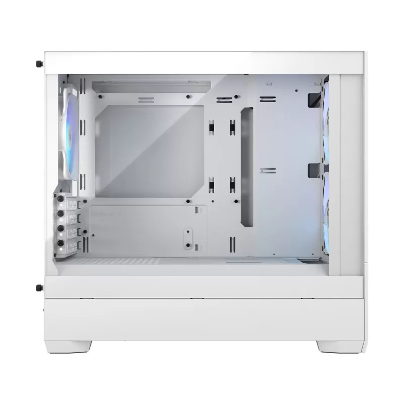 Корпус Fractal Design Pop Mini Air RGB white TG Clear Tint Micro ATX