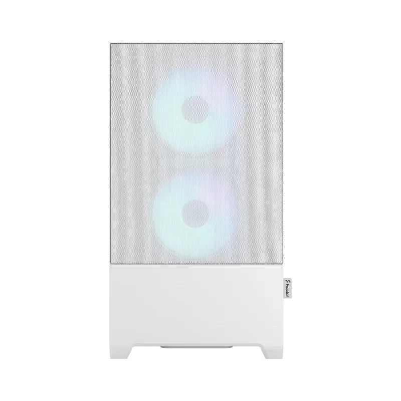 Корпус Fractal Design Pop Mini Air RGB white TG Clear Tint Micro ATX