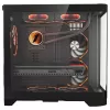 מארז 1St Player UV5 3X ARGB Fan HUB+Remote שחור Micro ATX