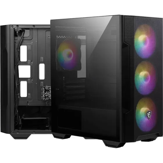Case MSI MAG FORGE M100R black Micro ATX Tower