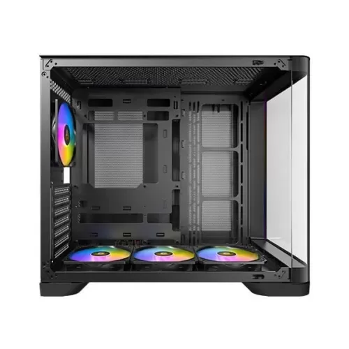 מארז Antec שחור C5 Curve ARGB Mid Tower צבע לבן