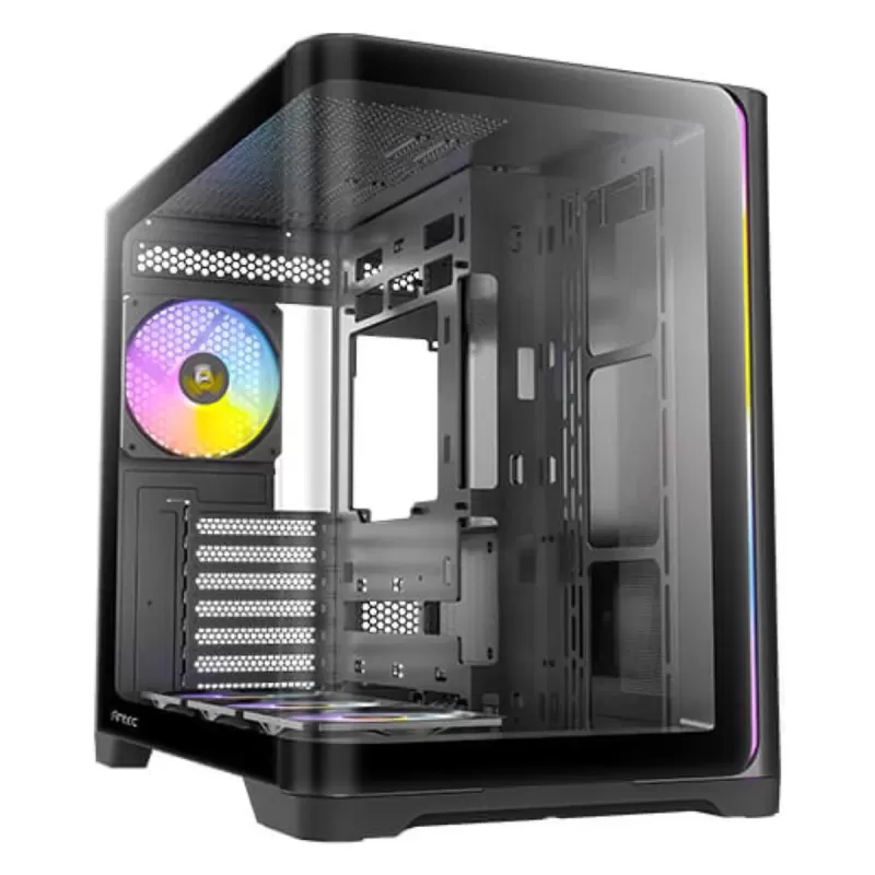 מארז Antec שחור C5 Curve ARGB Mid Tower צבע לבן