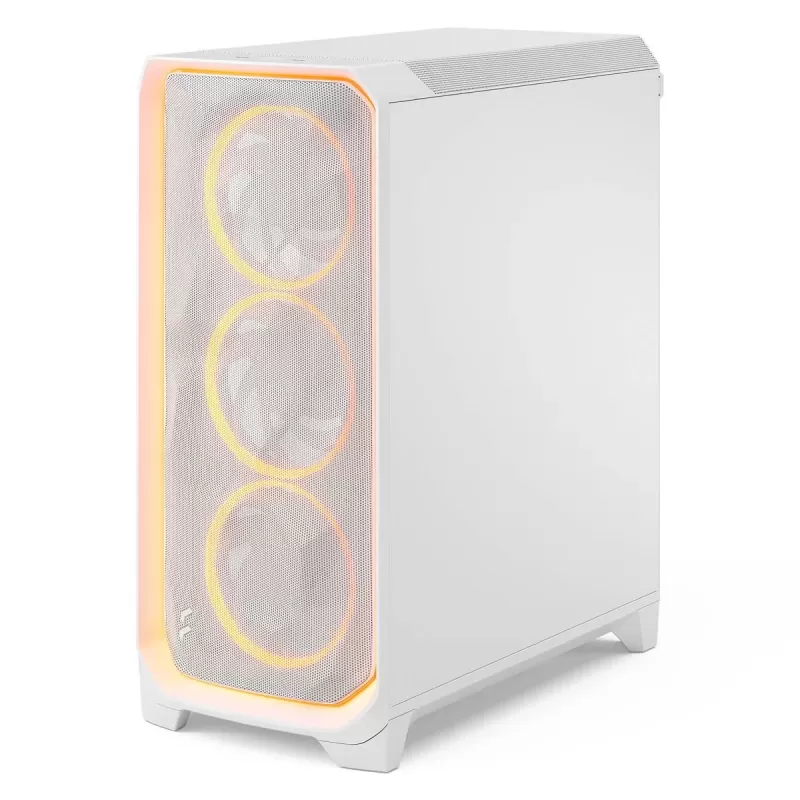 Case Fractal Design Meshify 3 Ambience Pro RGB TG Clear Tint Mid Tower Color:white