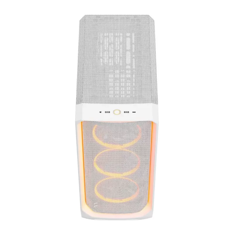 Case Fractal Design Meshify 3 Ambience Pro RGB TG Clear Tint Mid Tower Color:white